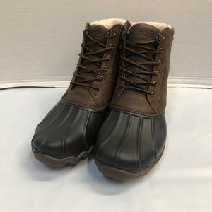 Men’s SPERRY Brown/Black Avenue Winter Duck Boot